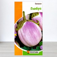 Семена баклажана Белый глобус, 0,2г, ТМ Яскрава